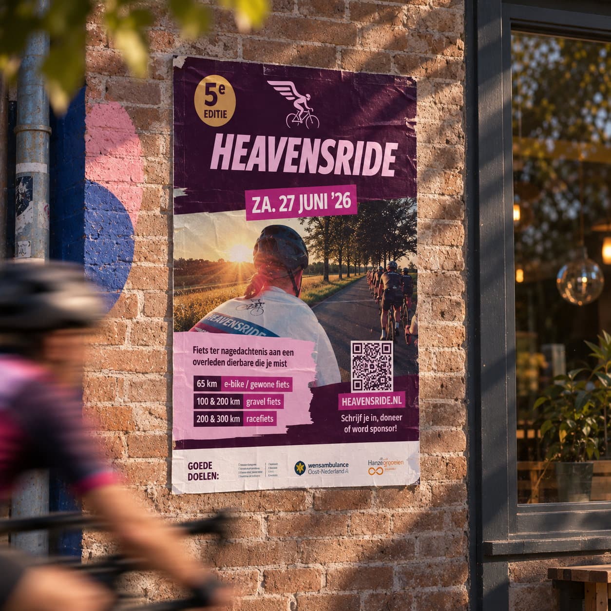 Heavensride: Dezelfde deelnemers, meer dan dertig procent meer opgehaald